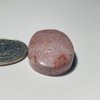 Leopard Skin Jasper gemstone cabochon - natural crystal healing stone for jewelry making by SemiPreciousCabs