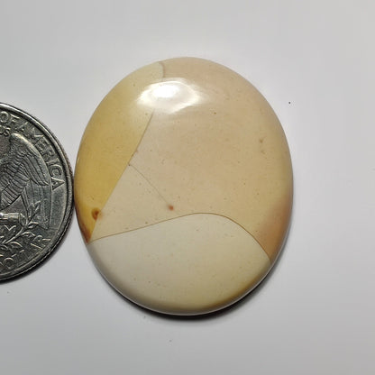 Breacciated Mookaite gemstone cabochon - natural crystal healing stone for jewelry making by SemiPreciousCabs