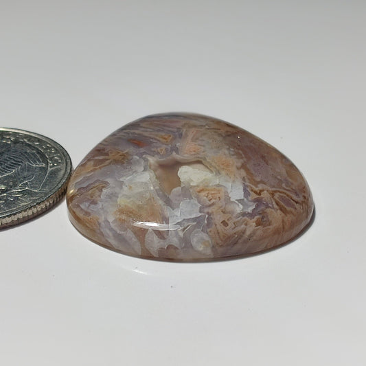 Turkish Stick Agate gemstone cabochon - natural crystal healing stone for jewelry making by SemiPreciousCabs