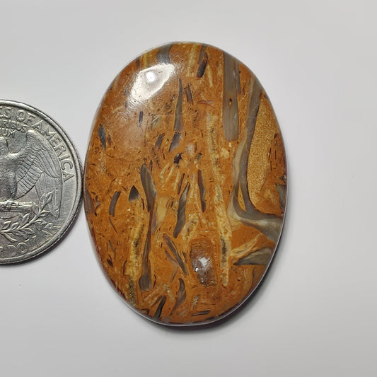 Mariyam Jasper gemstone cabochon - natural crystal healing stone for jewelry making by SemiPreciousCabs