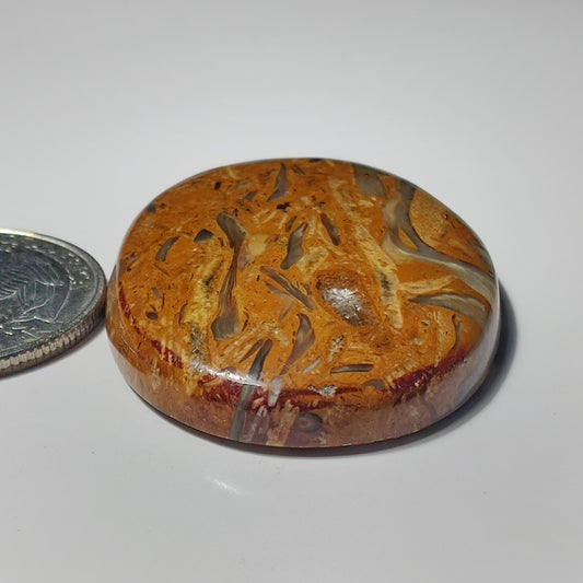 Mariyam Jasper gemstone cabochon - natural crystal healing stone for jewelry making by SemiPreciousCabs