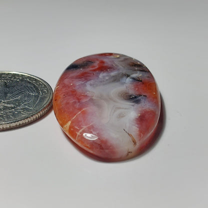Botswana Agate gemstone cabochon - natural crystal healing stone for jewelry making by SemiPreciousCabs