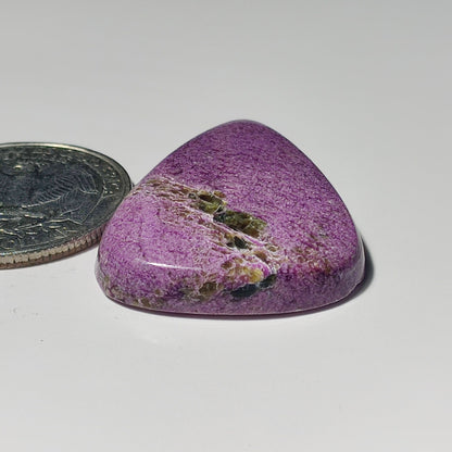 Stichtite gemstone cabochon - natural crystal healing stone for jewelry making by SemiPreciousCabs