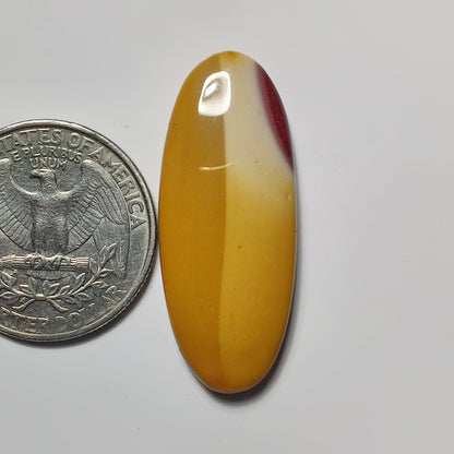 Mookaite gemstone cabochon - natural crystal healing stone for jewelry making by SemiPreciousCabs