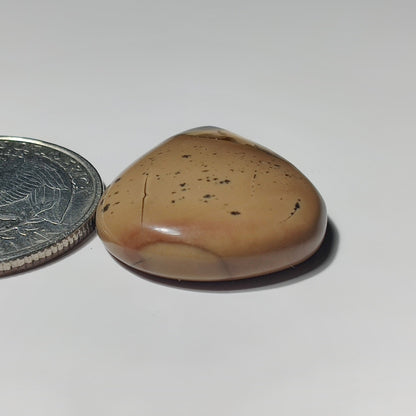 Chocolate Jasper gemstone cabochon - natural crystal healing stone for jewelry making by SemiPreciousCabs