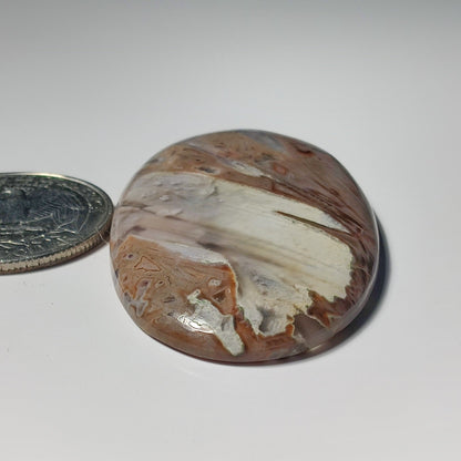 Turkish Stick Agate gemstone cabochon - natural crystal healing stone for jewelry making by SemiPreciousCabs