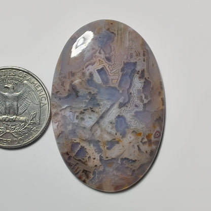 Turkish Stick Agate gemstone cabochon - natural crystal healing stone for jewelry making by SemiPreciousCabs