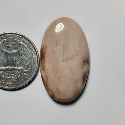 Coconut Jasper gemstone cabochon - natural crystal healing stone for jewelry making by SemiPreciousCabs