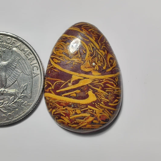 Mariyam Jasper gemstone cabochon - natural crystal healing stone for jewelry making by SemiPreciousCabs