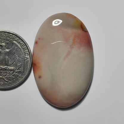 Polychrome Jasper gemstone cabochon - natural crystal healing stone for jewelry making by SemiPreciousCabs