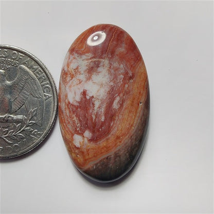 Rosetta Jasper gemstone cabochon - natural crystal healing stone for jewelry making by SemiPreciousCabs