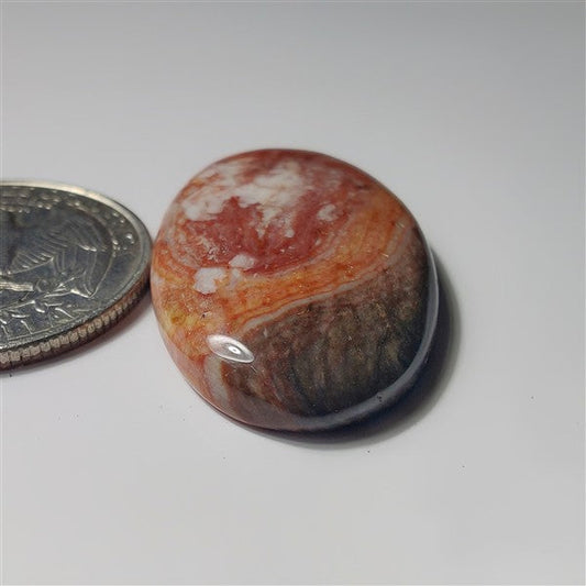 Rosetta Jasper gemstone cabochon - natural crystal healing stone for jewelry making by SemiPreciousCabs