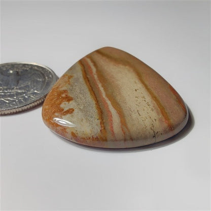 Polychrome Jasper gemstone cabochon - natural crystal healing stone for jewelry making by SemiPreciousCabs