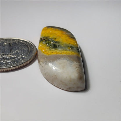 Bumble Bee Jasper gemstone cabochon - natural crystal healing stone for jewelry making by SemiPreciousCabs
