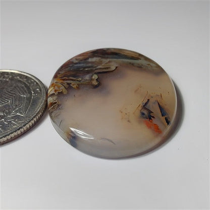 Turkish Stick Agate gemstone cabochon - natural crystal healing stone for jewelry making by SemiPreciousCabs