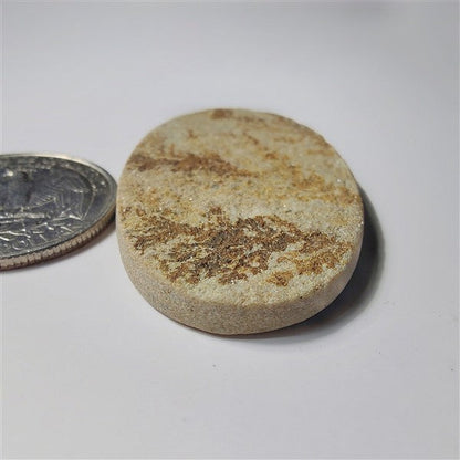 Psilomelane Dendrite gemstone cabochon - natural crystal healing stone for jewelry making by SemiPreciousCabs