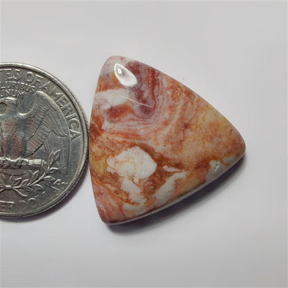 Rosetta Jasper gemstone cabochon - natural crystal healing stone for jewelry making by SemiPreciousCabs