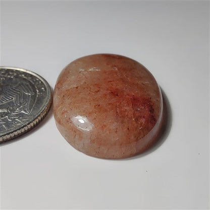 Strawberry Jasper gemstone cabochon - natural crystal healing stone for jewelry making by SemiPreciousCabs