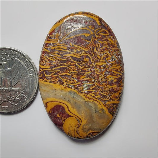 Mariyam Jasper gemstone cabochon - natural crystal healing stone for jewelry making by SemiPreciousCabs