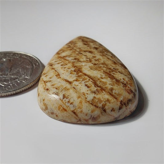 Brown Jasper gemstone cabochon - natural crystal healing stone for jewelry making by SemiPreciousCabs