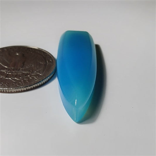 Chalcedony gemstone cabochon - natural crystal healing stone for jewelry making by SemiPreciousCabs