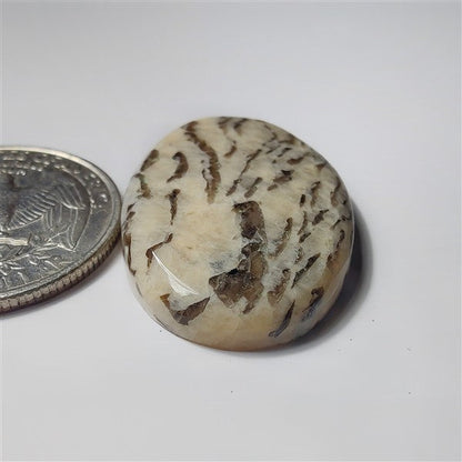 Waffy Jasper gemstone cabochon - natural crystal healing stone for jewelry making by SemiPreciousCabs