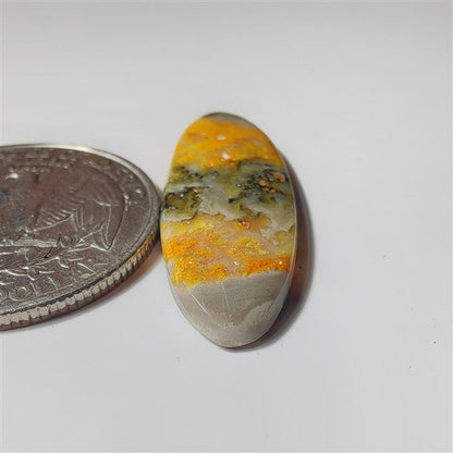 Bumble Bee Jasper gemstone cabochon - natural crystal healing stone for jewelry making by SemiPreciousCabs