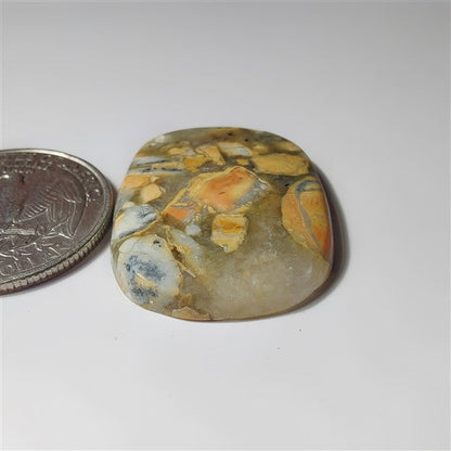 Maligano Jasper gemstone cabochon - natural crystal healing stone for jewelry making by SemiPreciousCabs