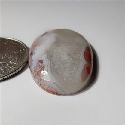 Botswana Agate gemstone cabochon - natural crystal healing stone for jewelry making by SemiPreciousCabs