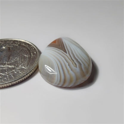Botswana Agate gemstone cabochon - natural crystal healing stone for jewelry making by SemiPreciousCabs