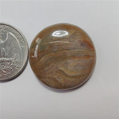Ocean Jasper gemstone cabochon - natural crystal healing stone for jewelry making by SemiPreciousCabs