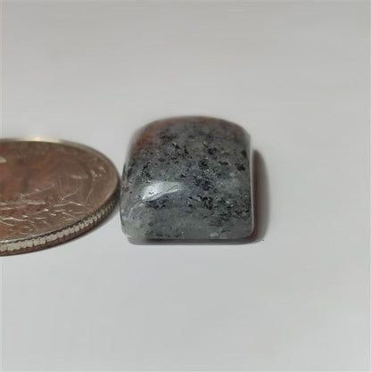 Mid Night Quartz gemstone cabochon - natural crystal healing stone for jewelry making by SemiPreciousCabs