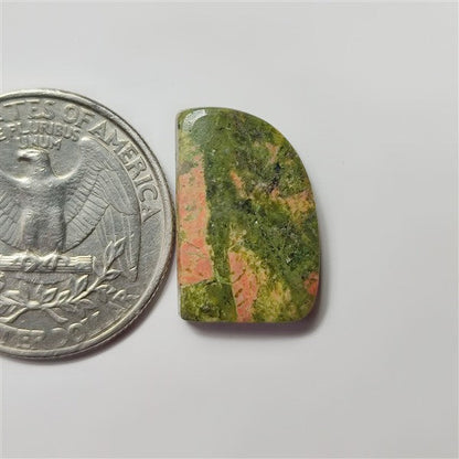 Unakaite gemstone cabochon - natural crystal healing stone for jewelry making by SemiPreciousCabs