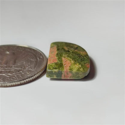 Unakaite gemstone cabochon - natural crystal healing stone for jewelry making by SemiPreciousCabs