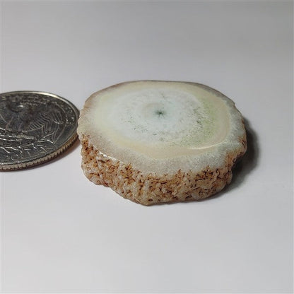 Solar Quartz Druzy gemstone cabochon - natural crystal healing stone for jewelry making by SemiPreciousCabs