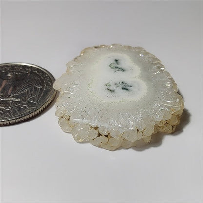 Solar Quartz Druzy gemstone cabochon - natural crystal healing stone for jewelry making by SemiPreciousCabs