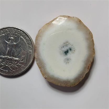 Solar Quartz Druzy gemstone cabochon - natural crystal healing stone for jewelry making by SemiPreciousCabs