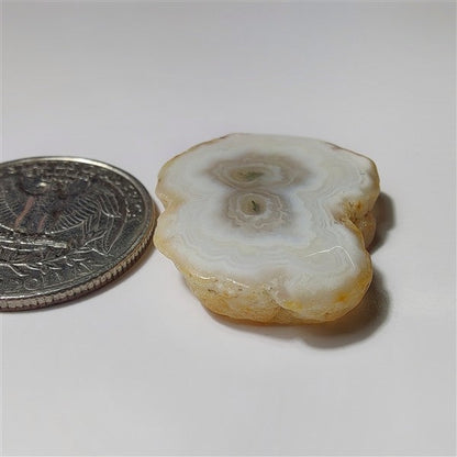 Solar Quartz Druzy gemstone cabochon - natural crystal healing stone for jewelry making by SemiPreciousCabs