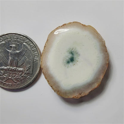 Solar Quartz Druzy gemstone cabochon - natural crystal healing stone for jewelry making by SemiPreciousCabs