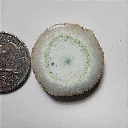 Solar Quartz Druzy gemstone cabochon - natural crystal healing stone for jewelry making by SemiPreciousCabs