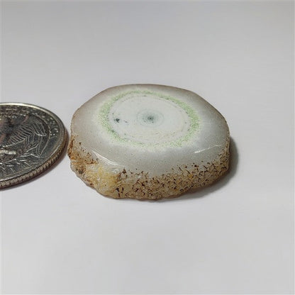 Solar Quartz Druzy gemstone cabochon - natural crystal healing stone for jewelry making by SemiPreciousCabs