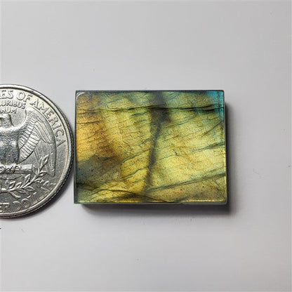 Labradorite gemstone cabochon - natural crystal healing stone for jewelry making by SemiPreciousCabs