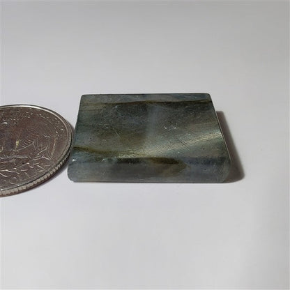 Labradorite gemstone cabochon - natural crystal healing stone for jewelry making by SemiPreciousCabs