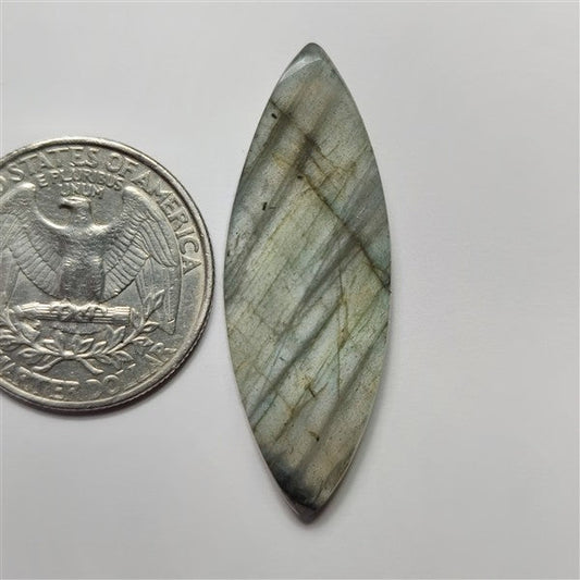 Labradorite gemstone cabochon - natural crystal healing stone for jewelry making by SemiPreciousCabs