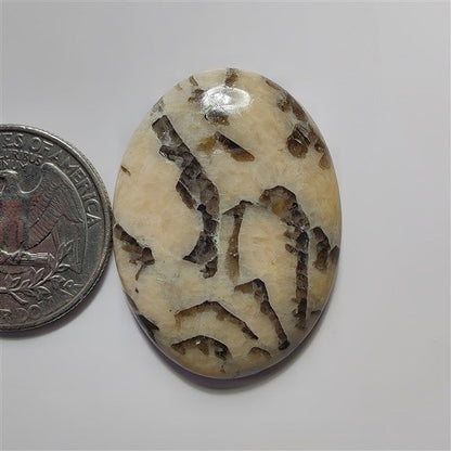 Waffy Jasper gemstone cabochon - natural crystal healing stone for jewelry making by SemiPreciousCabs