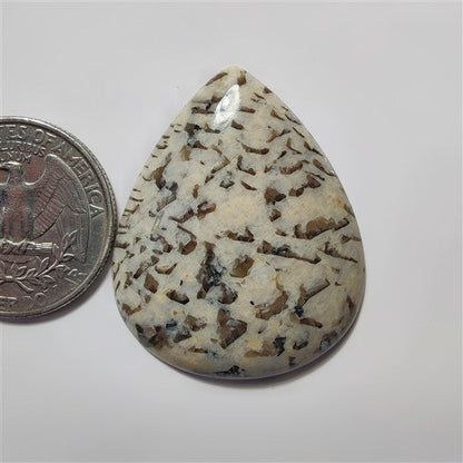 Waffy Jasper gemstone cabochon - natural crystal healing stone for jewelry making by SemiPreciousCabs