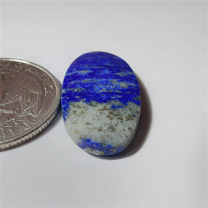 Lapis Lazuli gemstone cabochon - natural crystal healing stone for jewelry making by SemiPreciousCabs