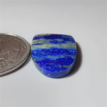 Lapis Lazuli gemstone cabochon - natural crystal healing stone for jewelry making by SemiPreciousCabs
