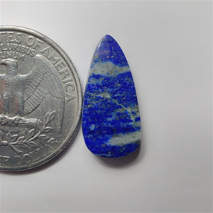 Lapis Lazuli gemstone cabochon - natural crystal healing stone for jewelry making by SemiPreciousCabs