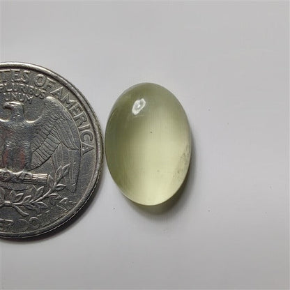 Lemon Quartz gemstone cabochon - natural crystal healing stone for jewelry making by SemiPreciousCabs